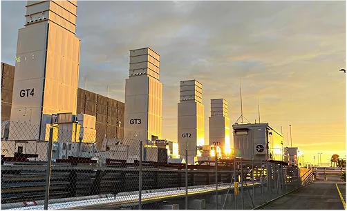 260 MW TM2500 Dual-Fuel Turbines