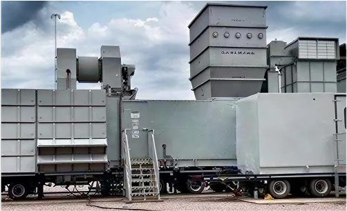 56 MW Mobile Gas Turbines