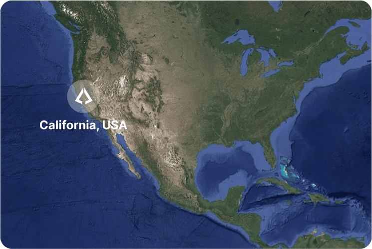 California, USA Location