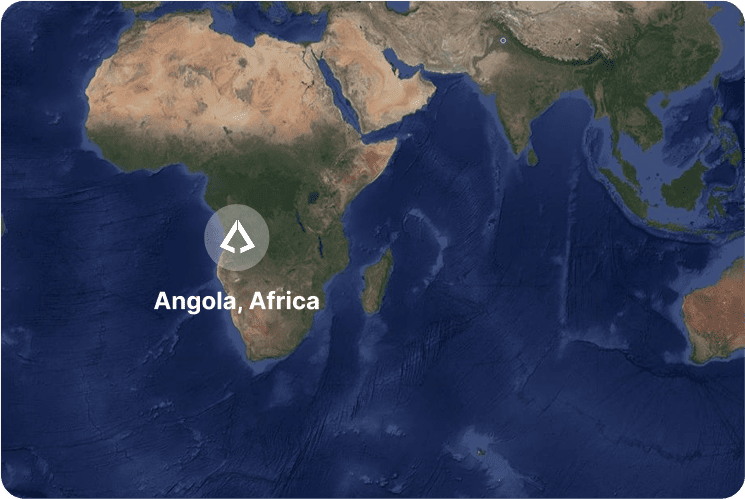 Lubango, Angola Location