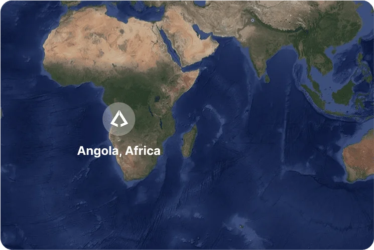 Lubango, Angola Location