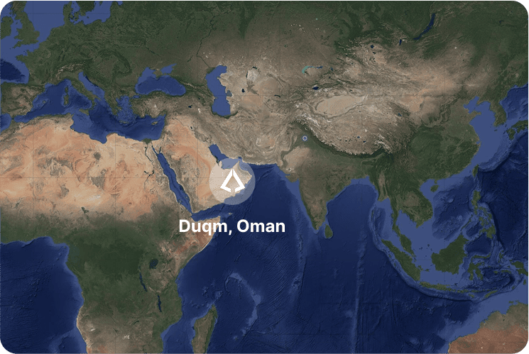 Duqm, Oman Location